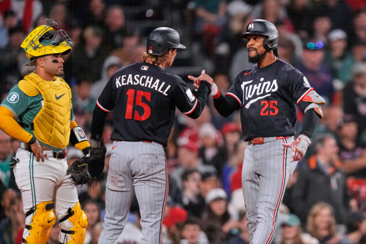 Homers by Buxton, Martin help Twins rally to beat Red Sox
